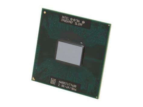 Refurbished: Intel Core 2 Duo T9600 2.8 GHz Socket P 35W T9600 (SLG9F ...