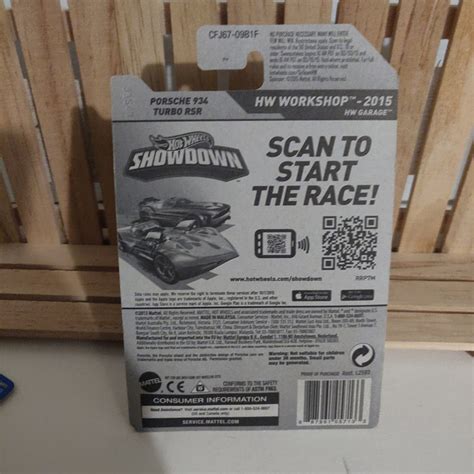 Porsche Turbo Rsr Hot Wheels Car Toy Sealed Package Etsy