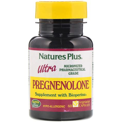 Nature's Plus, Ultra-Pregnenolon, 60 vegetarische Kapseln - iHerb