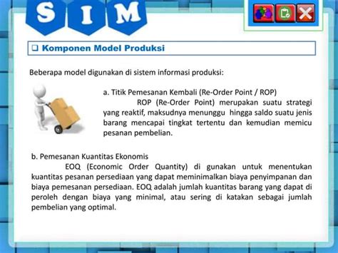 Sistem Informasi Produksi PPT