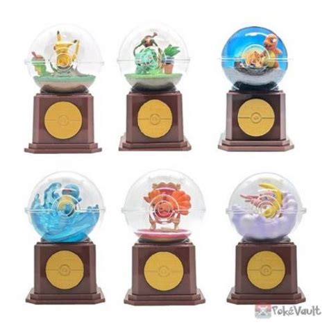 Pokemon 2022 Re Ment Terrarium Collection Series 10 Complete Set Of 6