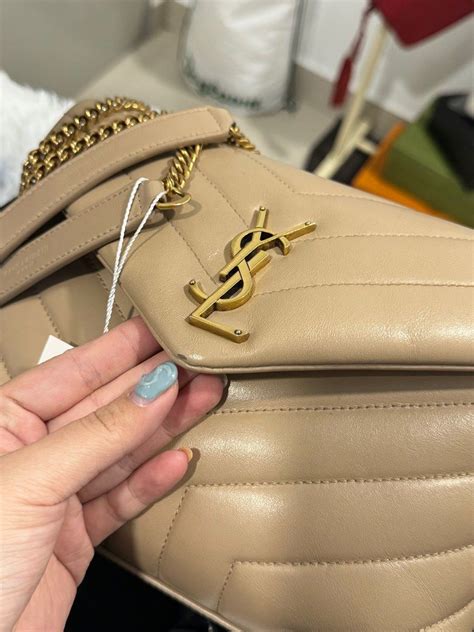 YSL Small LouLou Nude GHW Women S Fashion Bags Wallets Shoulder Bags On Carousell