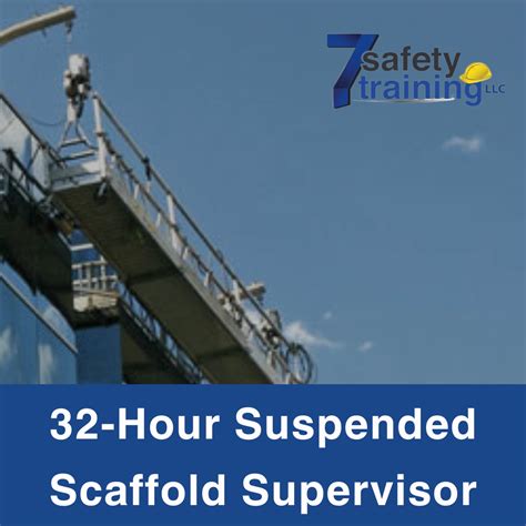 32 Hour Suspended Scaffold Training Online