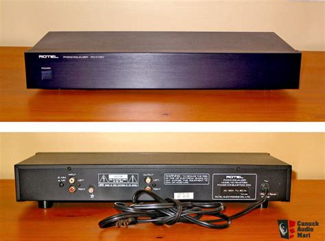 Rotel Rq Bx Phono Preamp Mm Mc Photo Canuck Audio Mart