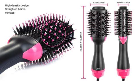 Multifunctional In Hair Dryer Volumizer Hot Hair Brush Roller Comb Groupon