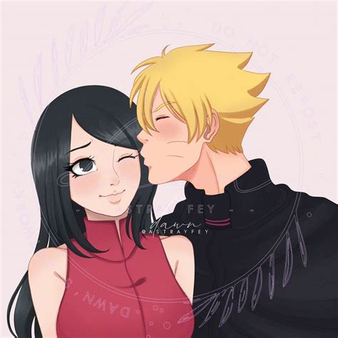 Boruto♡sarada Borusara ВКонтакте Animes Boruto Sarada E Boruto