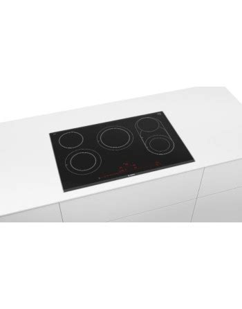 BOSCH PKM875DP1D Serie 8 Piano cottura elettrico cm 80 - vetroceramica nero
