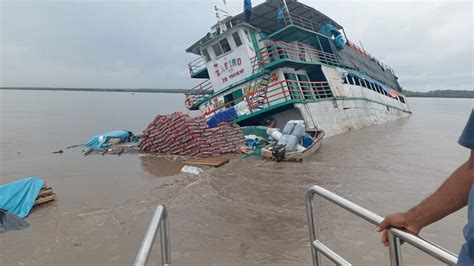 Tragedia En El Río Ucayali Más De 60 Pasajeros Salvan De Morir Tras Naufragio De Barco Con