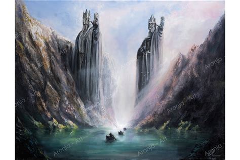 The Argonath - (Print) | Aronja-Art | Reviews on Judge.me