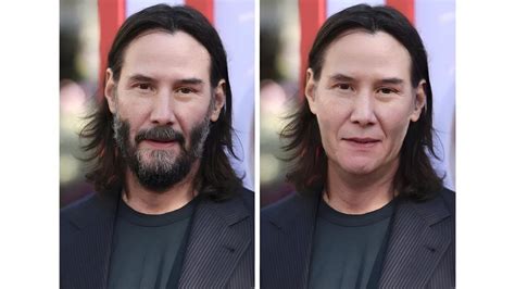 «Киану без бороды»: фанаты не узнали Киану Ривза и его седую невесту на ...