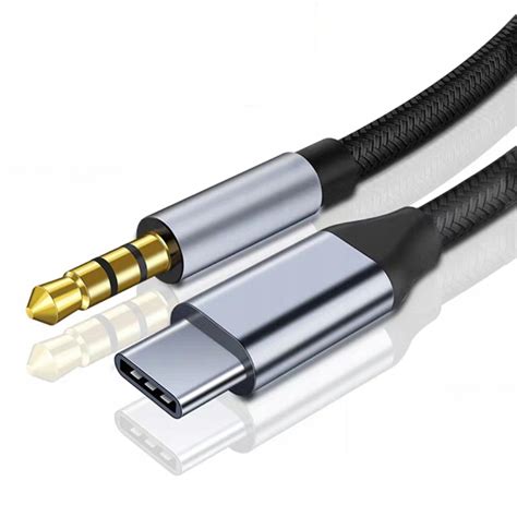 Kabel Przew D Adapter Przej Ci Wka Audio Usb C Do Mini Jack Mm