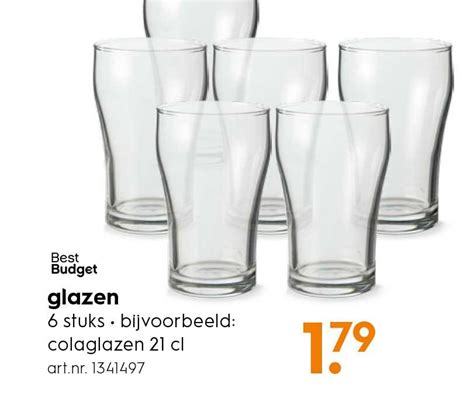 Best Budget Glazen Aanbieding Bij Blokker Folders Nl