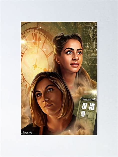 Our Moment In Time 13th Doctor Poster For Sale By Alisiaart Redbubble