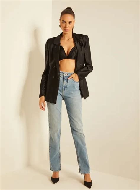 Calça Jeans Reta Cecci New - LCECCI