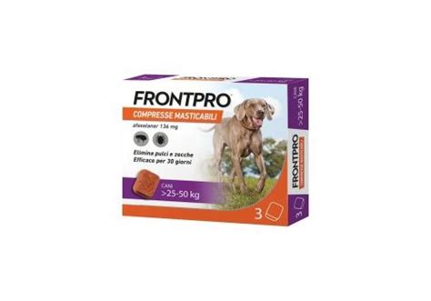 Frontpro 136mg Per Cani 25 50 Kg 3 Compresse Masticabili