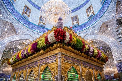 Guirlandes De Roses D Corant La Grille Sacr E Daba Al Fadl Al Abbas