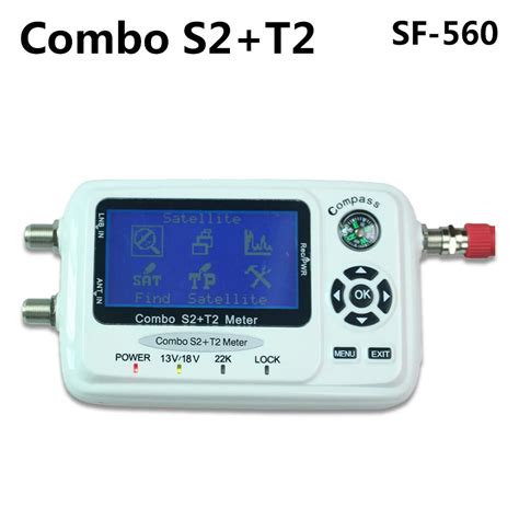 Aliexpress.com : Buy DVB T2 DVB S2 Digital Satellite Finder SF 560 ...
