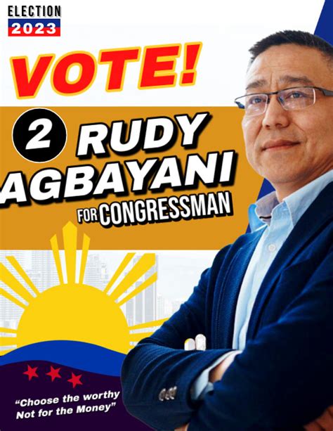 Philippine Political Flyer Template Postermywall