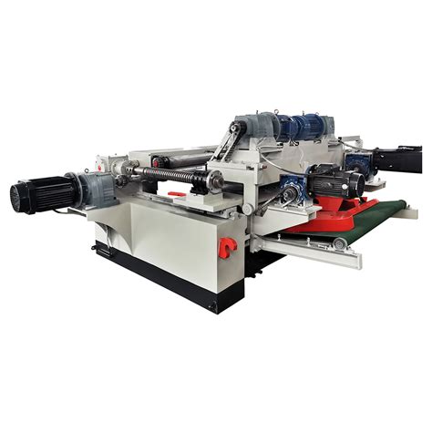 4 Feet Spindless Rotary Wood Veneer Peeling Machine For Plywood