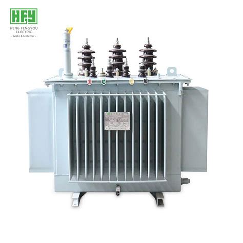 S M Kv Kv Three Phase Oil Immersed Transformer Copper Core