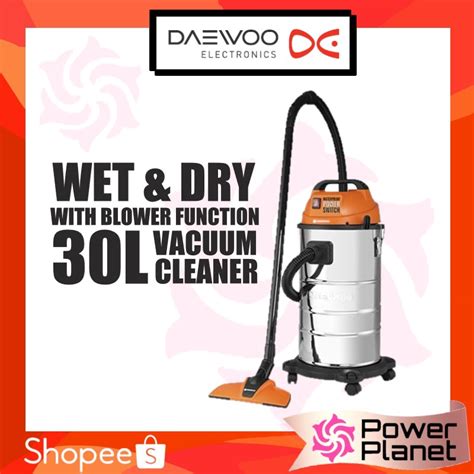 Daewoo Davc90 30l Wet And Dry 30l Vacuum Cleaner With Blower Function