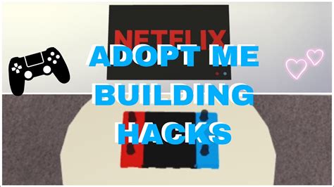 Adopt Me Building Hacks Electronic Hacks Youtube