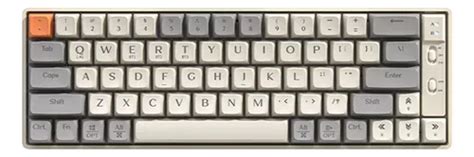 Teclado Gamer Hot Swap Teclas Layout Usb C Cinza Branco Frete Gr Tis
