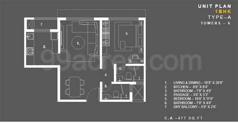 Radius Developers Radius Anantya Floor Plan Radius Anantya Chembur