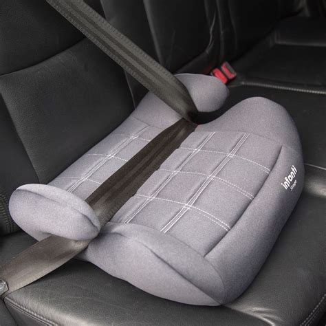 Assento De Elevação Confortavel - Assento de Elevação - Booster Stage Infanti - 15 Kg a 36 Kg - Cinza