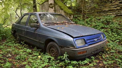 Starting 1983 Ford Sierra After Years Test Drive Youtube