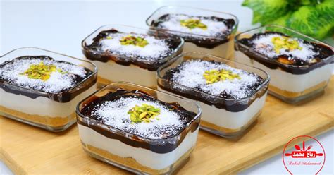 حلويات باردة سهلة وسريعة بدون بيض بدون تعب حلى المستعجلين الطعم خرافي تحلية الكاسات مع رباح محمد