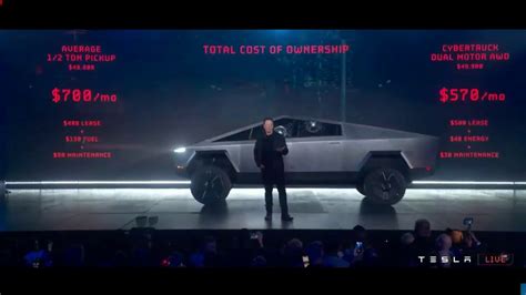 Watch Live Elon Musk Presents The New Tesla Cybertruck Launch Youtube