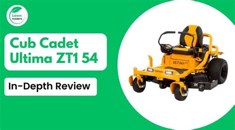 Cub Cadet Ultima ZT1 54 Review: Unmatched Performance Mower