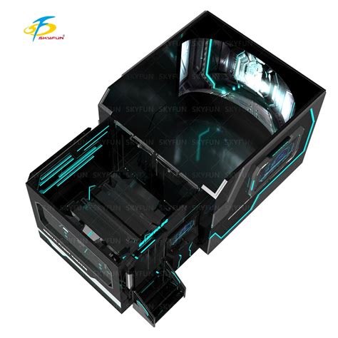 Multiplayer Surround Screen Naked Eye Dynamic Cinema With Snow Blowing Dynamic Seats A Shocking