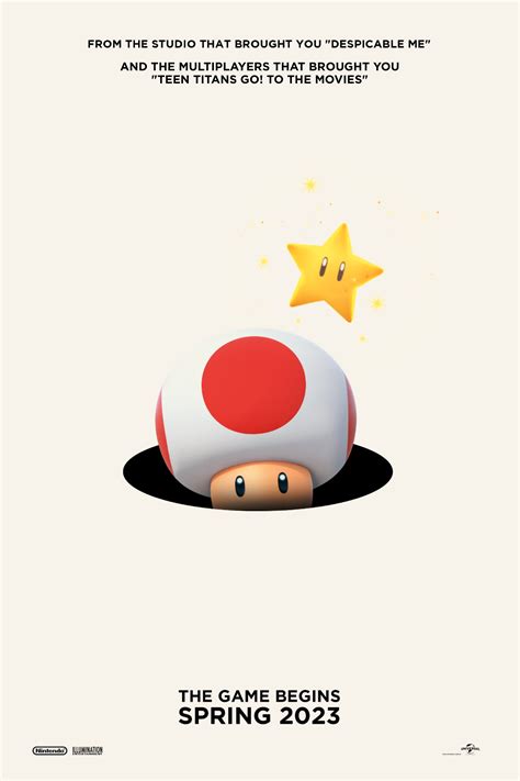 Super Mario Movie - Fan Toad Teaser Poster by JT00567 on DeviantArt