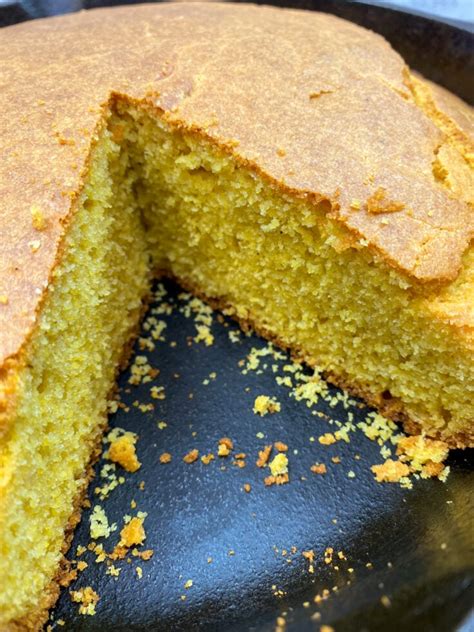 Easy Southern Cornbread Without Buttermilk Skillet Recipe Back To