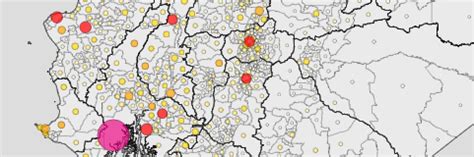 Ecuador: Provinces, Cantons, Cities, Localities, Parishes - Population ...