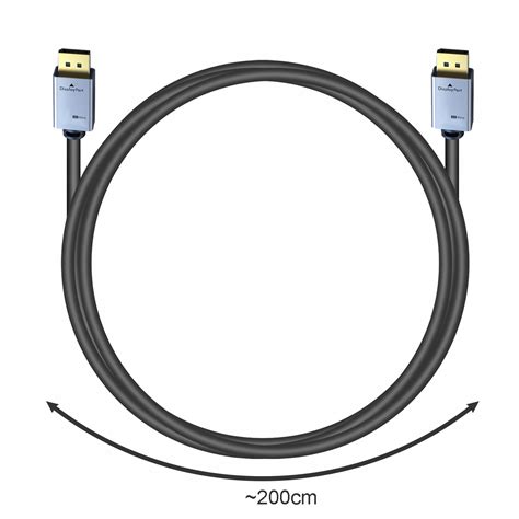 Kabel Przewód DisplayPort Display DP-DP 60Hz 4K 2m IZOXIS - Izoxis ...