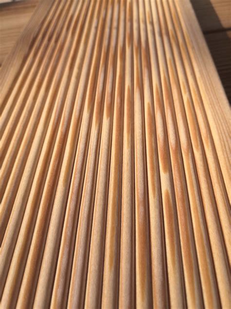 Grooved Decking Boards The Larch Barn