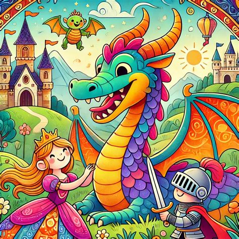 Cuentos De Dragones Para Niños Peque Aulas