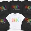 Just Married LGBTQ Rainbow Heart Shirt Gay Honeymoon Lesbian Newlywed Gay Wedding Gift Two