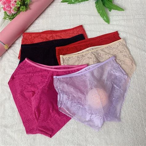 CULOTTE EN DENTELLE lingerie homme Sissy string slips bikini sous vêtements sex EUR 7 93