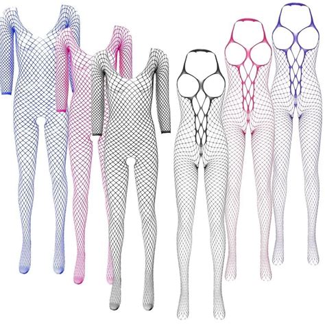 Hot Selling Sexy Lingerie Floral Embroidery Sleeveless Bodystockings Fishnet Full Body Stockings