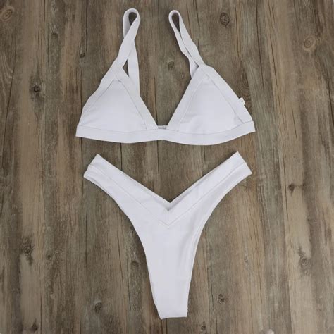 Brasilien Sommer Sexy Bikini Set Bandage Anzüge Strand Bademode Y Typ