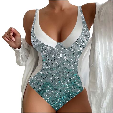 Beai Trendy Swimsuits For Women One Piece High Waist Bikini Sets For Women Modest Swimwear For