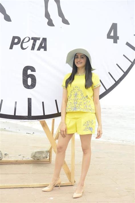 Milky Hot Thighs And Legs Of Indian Celebs Adah Sharma In Yellow Short