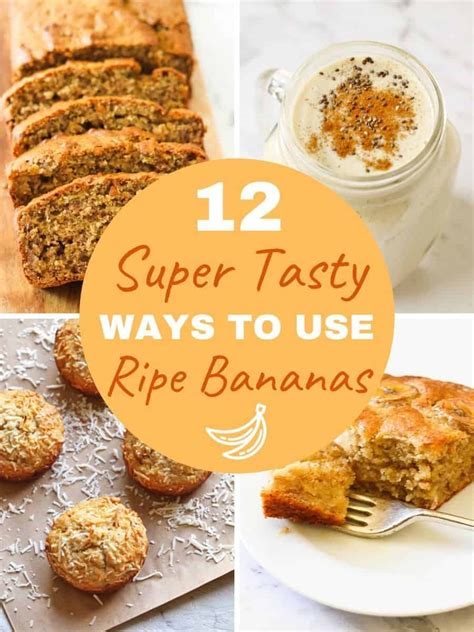 Ripe Banana Recipes | Ripe banana recipe, Banana recipes, Easy healthy