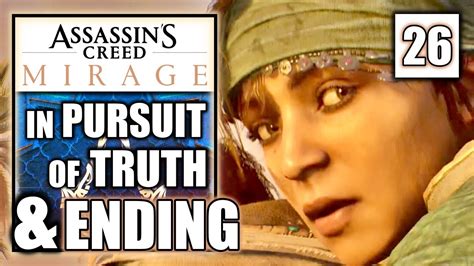 Assassins Creed Mirage In Pursuit Of Truth The Last Journey