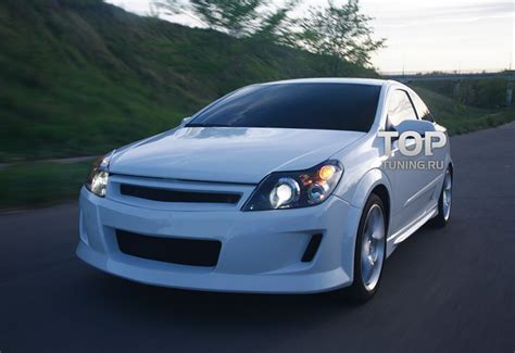 Передний бампер Volt на Opel Astra H GTC