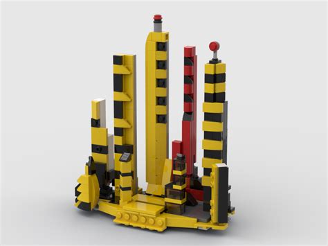 LEGO MOC 76901 - City Skyline by KlintIsztvud | Rebrickable - Build ...